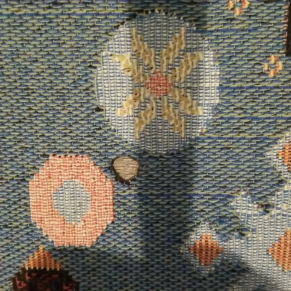 Multi Colored Geometric Textured Textile - Picture 8 of 16